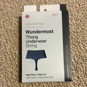 Wundermost Blue Thong Underwear by lululemon athletica-NEW IN BOX